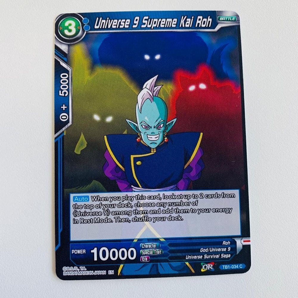 Haru Haru, Attacker Majin, Dragon‎ Ball Super Playing Card